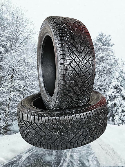 Lamellirenkaat Continental Conti Viking Contact 7 DOT 2022 235/55 R18 104 T XL T