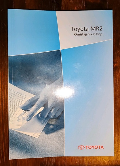 Käyttöohjekirja Toyota MR2