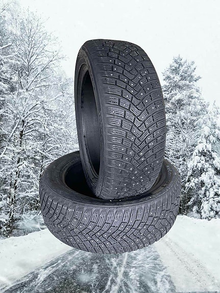 Nastarenkaat Continental Conti Ice Contact 3 DOT 2022 195/65 R15 91 T T 91