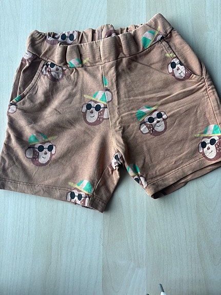 Lindex lasten shortsit ruskea 98 unisex