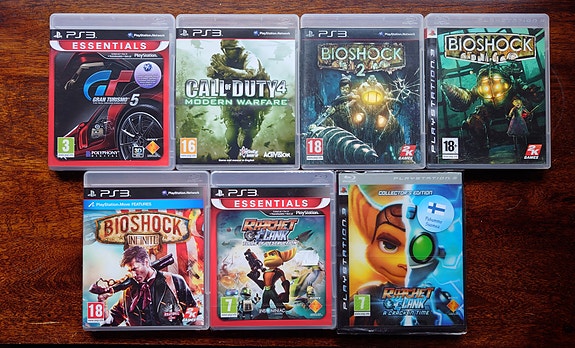 PS3 pelejä