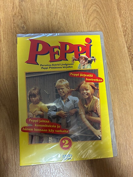DVD Peppi Pitkätossu Uusi muoveissa