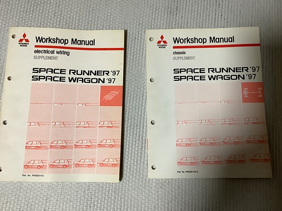 Space Runner/Space Wagon Manual 1997