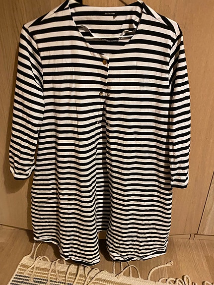Marimekko raidallinen jakku XXL nepparikiinnityksellä