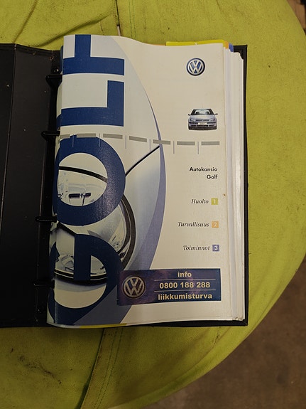 Golf 4 Käyttöohjekirja
