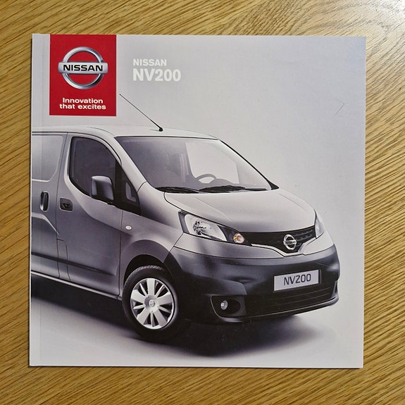 Nissan NV200 -esite 2013