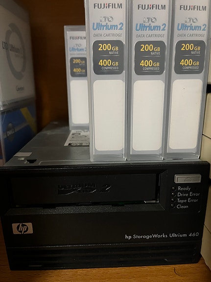 HP StorageWorks Ultrium 460 LTO2-nauha-asema