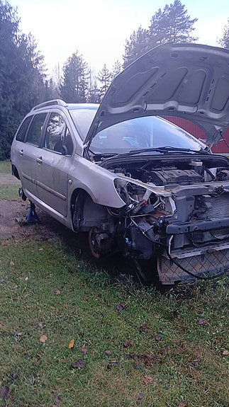 Peugeot 307 1,6 bensa osia