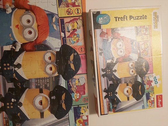 Minions palapeli 100 palaa
