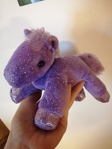 Violetti pieni poni