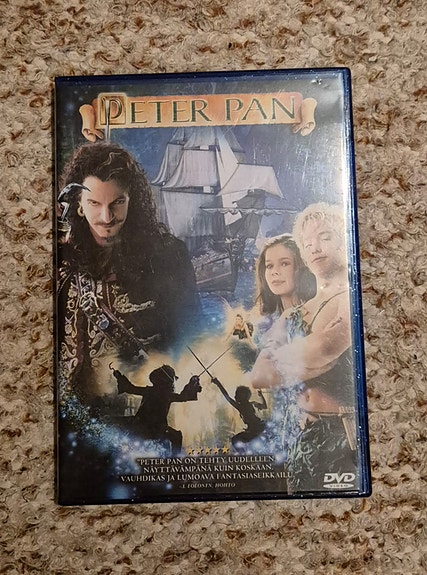 Peter pan -elokuva (DVD)