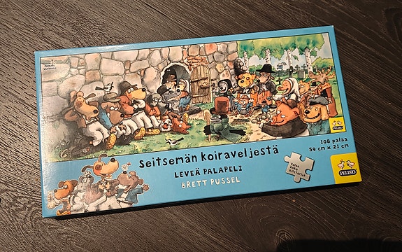 Koiramäki palapeli, 108 palaa