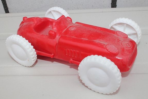 Antiikki Mercedes-Benz lelu iso neppis auto 60-luku leikkiauto Suomi ? vintage