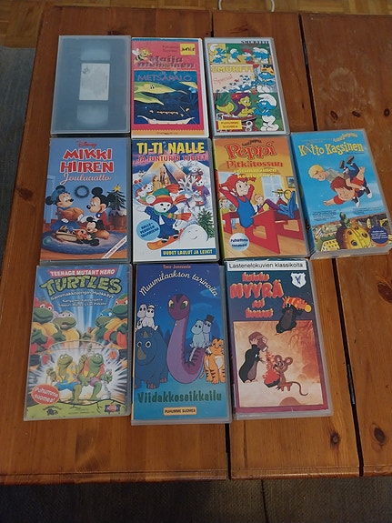 Lasten VHS-elokuvat