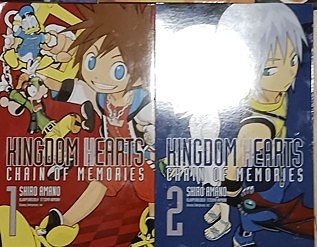 Kingdom Hearts Chain of Memories 1-2 manga