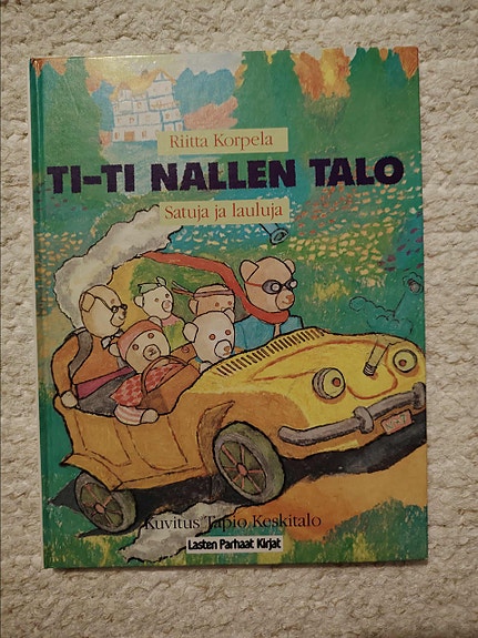 🐻 Ti-Ti Nallen Talo – ihana satu- ja laulukirja lapselle! 🎵