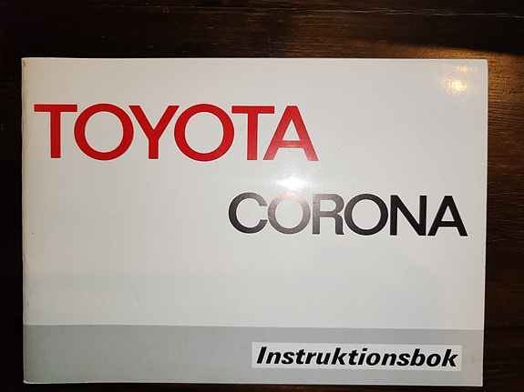 Omistajan käsikirja Toyota Corona 1975