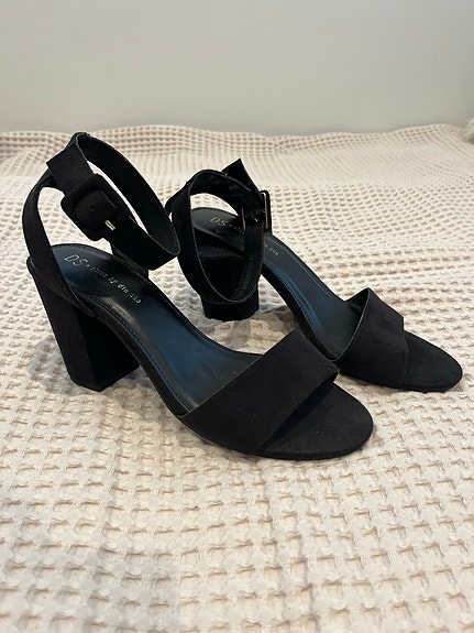 Mustat avokkaat, koko 38-39