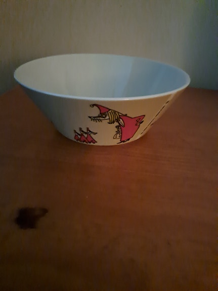 Muumikulho Vilijonkka(2005-2013)-Tarra-käytttämätön ja virheetön