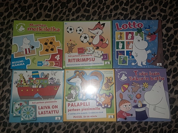Uusia lasten pelejä