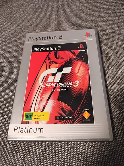 Sony Gran Turismo 3 Platinum Playstation 2 -peli