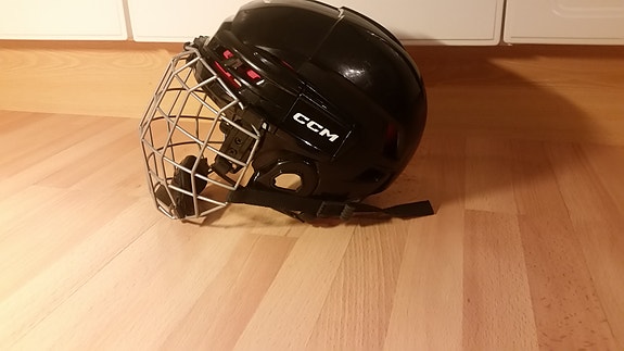 CCM Tacks 70 Combo lasten jääkiekkokypärä musta