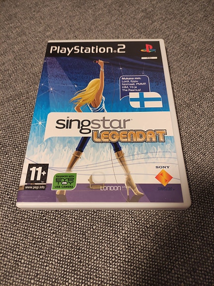 SingStar Legendat PlayStation 2 peli