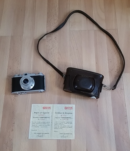 Kamera Condoretta 35mm filmi