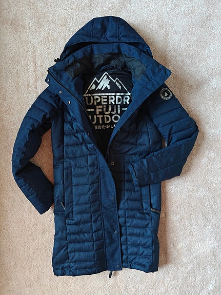 Superdry sininen naisten toppatakki