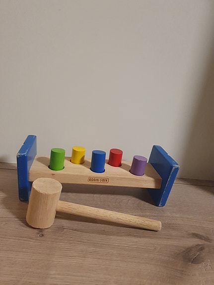Kids wood hakka lelu