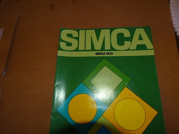 Simca 1100   Esite