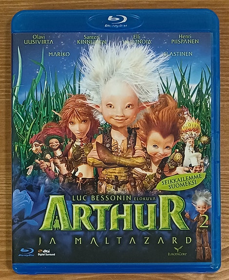 Arthur ja Maltazard Blu-ray