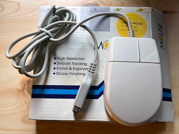 Uusi hiiri Amiga tietokoneisiin