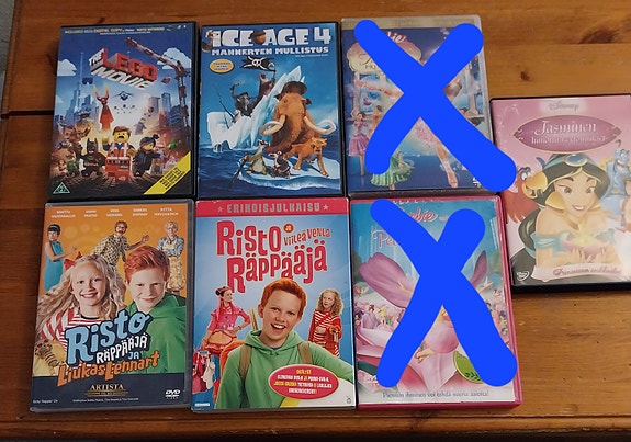 DVD-elokuvat lapsille