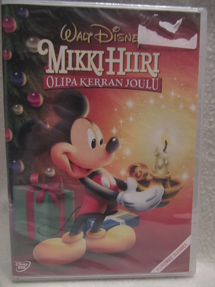 Mikki Hiiri Olipa kerran joulu dvd uusi