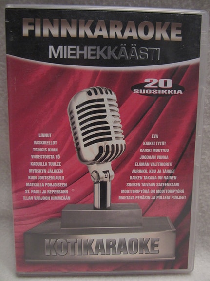 Finnkaraoke Miehekkäästi dvd