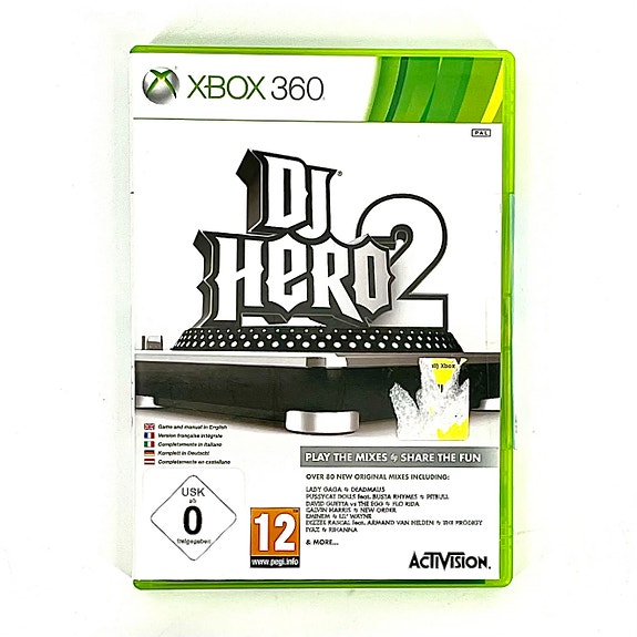 Dj Hero 2 CIB Xbox 360