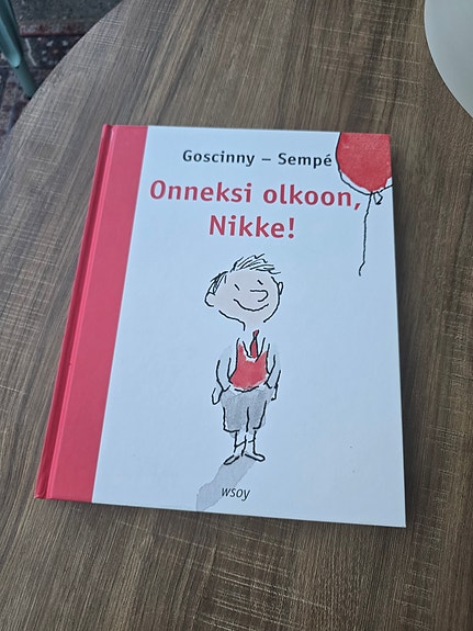 Sempe-Goscinny Onneksi olkoon Nikke kirja UUSI