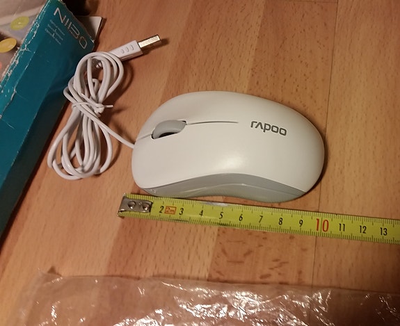 Rapoo N1130 USB hiiri valkoinen