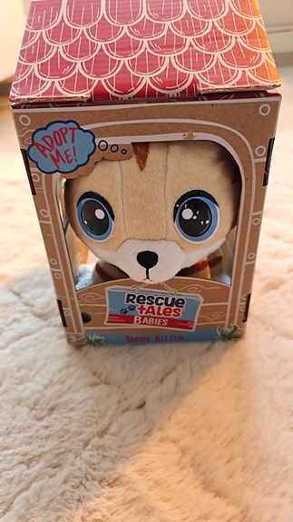 Rescue tales pehmolelu kissa