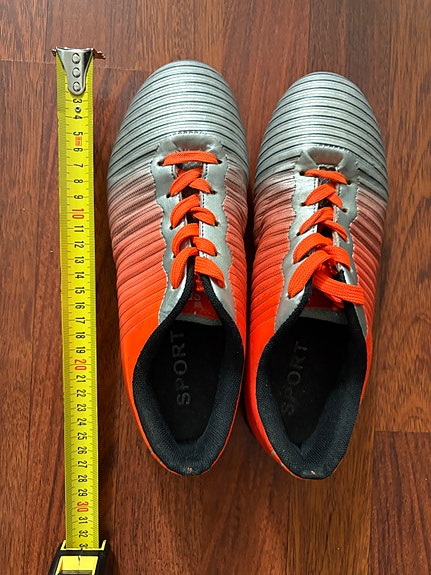 Futsa Jalkapallokengät 38 Oranssi Harmaa