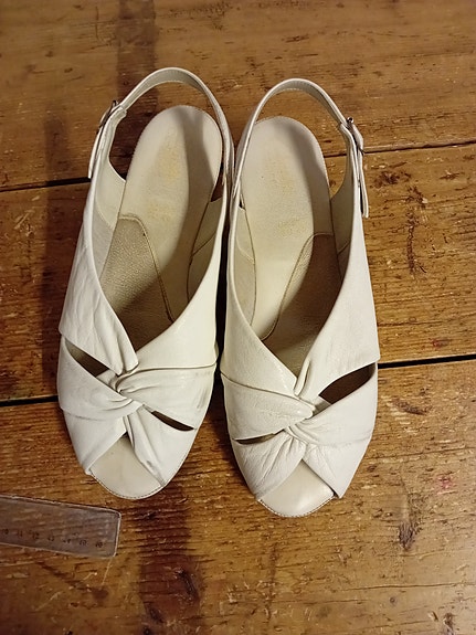Clarks Sandaalit Valkoinen Koko 40