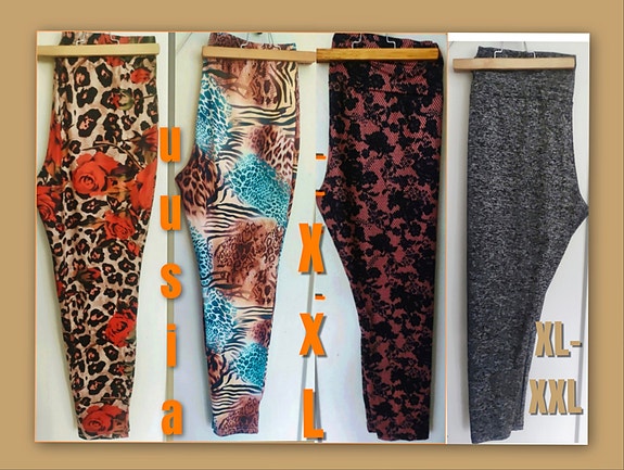 Uusia leggingsejä, XXL, isojen tyttöjen koko,