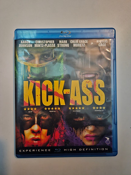 Kick-Ass Blu-ray elokuva