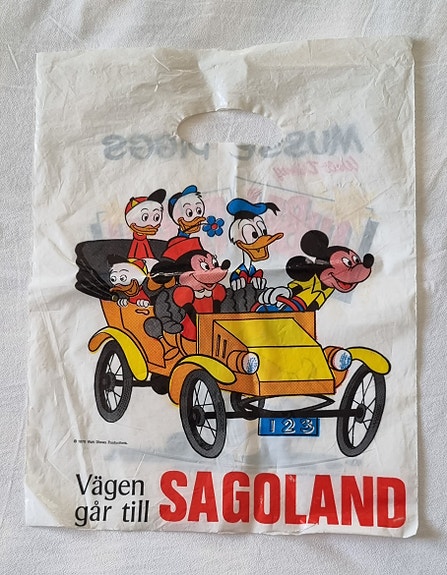 Walt Disney -muovikassi