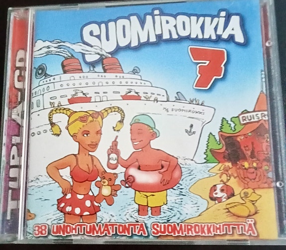 Suomirokkia 7 CD-levy