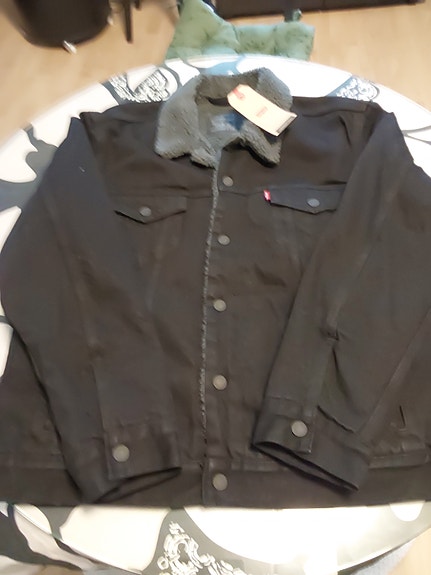 Levi's Farkkutakki Musta L uusi
