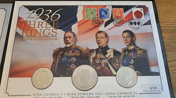 Three Kings 75th anniversary silver coin