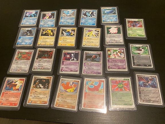 Pokemon Ex kortteja