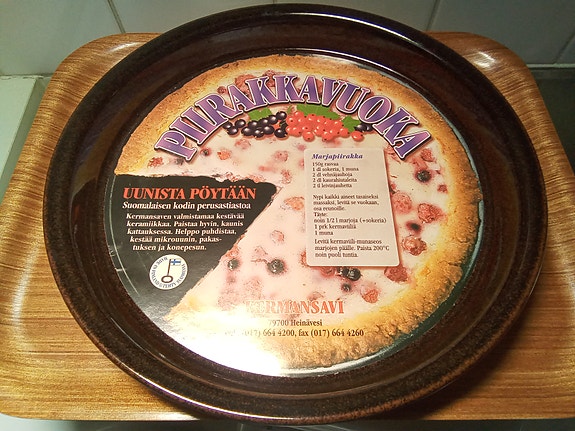 Uusi Kermansavi Heinä piirakkavuoka